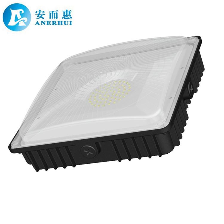 厂家专业生产 100W 加油站灯外壳 LED压铸铝油站灯外壳套件