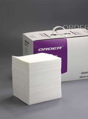 ORDER 供应白色30cmx35cmx300片/盒工业无尘擦拭布无尘纸擦拭纸