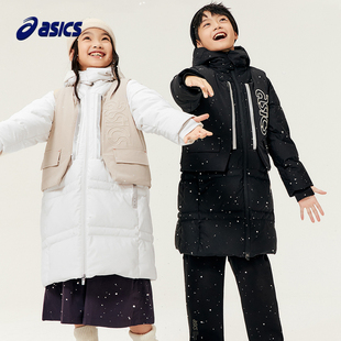 男女儿童新款 2025年冬季 宽松三防保暖梭织羽绒服 亚瑟士童装 ASICS