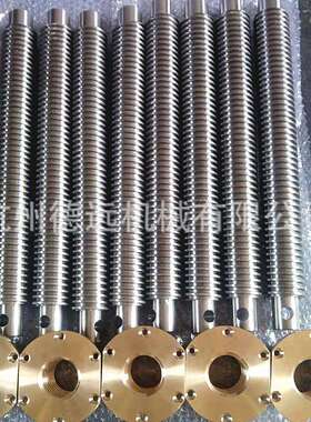 304不锈钢梯形丝杆T型丝杠传动导程杆粗牙加长螺杆梯形全通牙丝杆