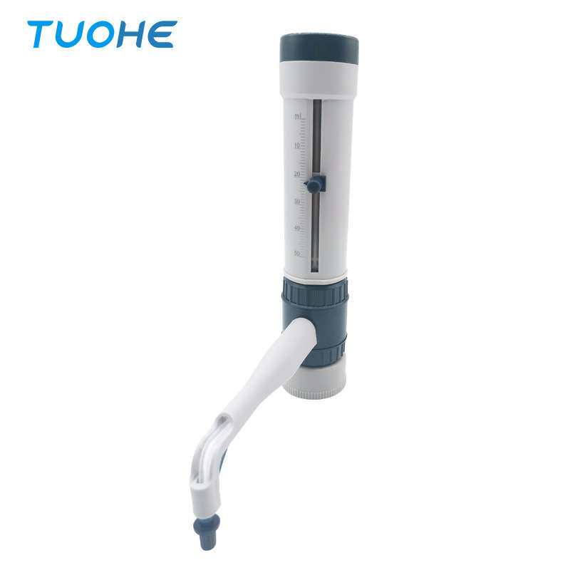 实验室定量加液瓶口分液器 可调式瓶口移液器 0.5-50ml瓶口分液器