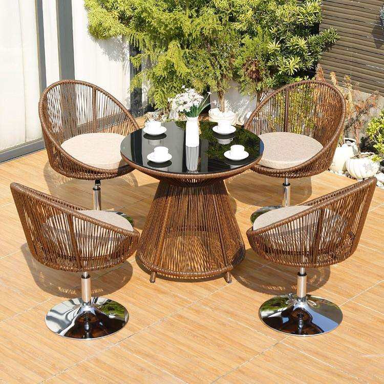 户外编藤桌椅藤椅茶几阳台露台室外铁艺组合休闲花园别墅藤编椅子,电子元器件市场,其它元器件,淘宝优惠券,粉丝福利购,淘宝优惠卷