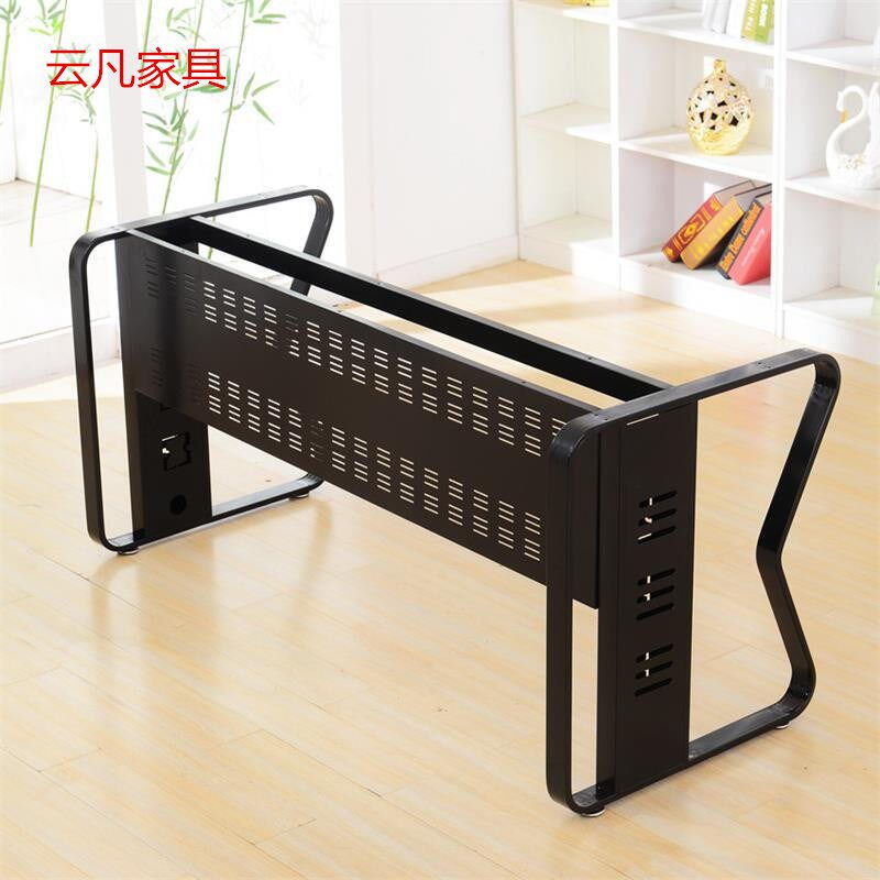 创意个性办公电脑桌工业风桌子铁艺复古书桌家具简易老板桌