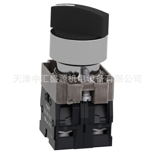 XB2BD45C选择开关2位选择开关1常开22mm黑色2位XB2选择开关