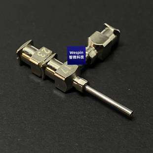 静电纺丝同轴针头双针座内外齐平3D打印熔融湿法壳核皮芯中空纤维