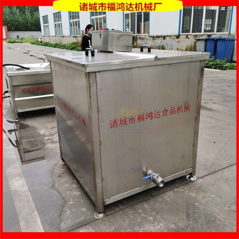 带排气孔的电导热油猪头肉卤煮锅 酱牛肉卤煮设备 鸡鸭鹅蒸煮锅