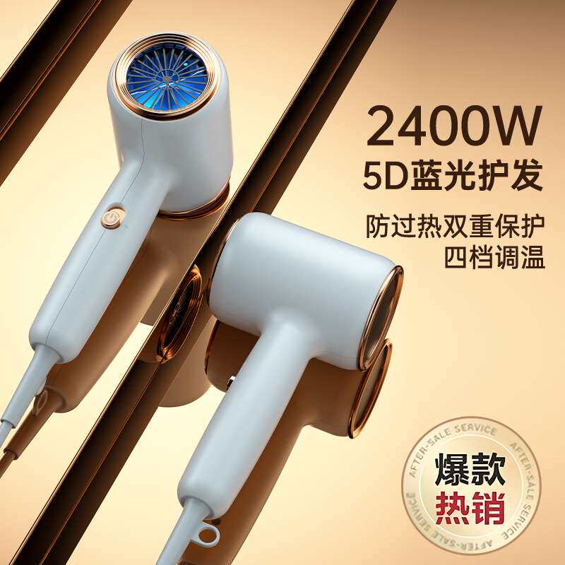 吹风机发廊专用大功率低噪音蓝光负离子家用护发吹风筒静音不伤发