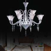 楼梯吊灯 现代简约餐厅卧室过道别墅复式 欧式 奢华水晶客厅吊灯法式