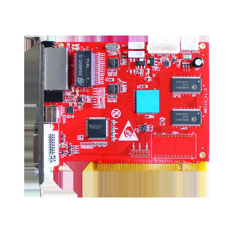 LED屏发送卡HD-T901高清显示屏发送盒T901B全彩单双色屏可配R712