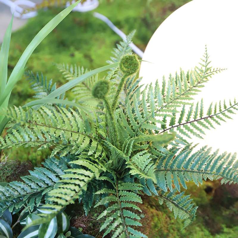 绿植造景组合套装仿真植物现代简约办公室公司展厅仿真植物景观