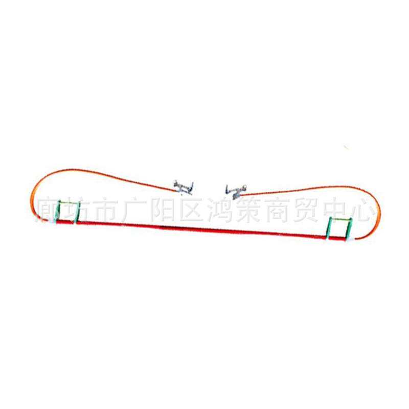 电力施工旁路鸭嘴式跳线多用途绝缘引流线绝缘跳线15kv200A6M负载