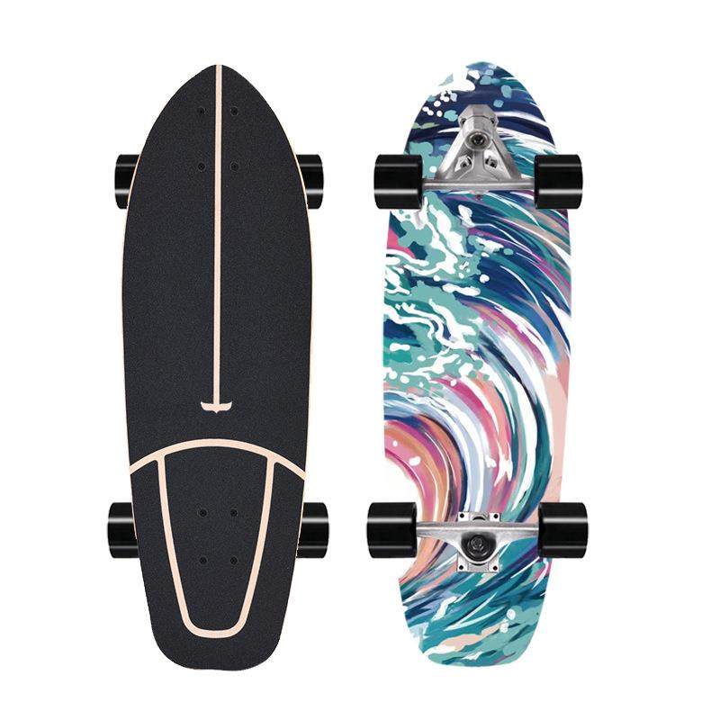 泰国陆地冲浪滑板CX7桥东北枫模拟冲浪滑雪练习板74CM,运动/瑜伽/健身/球迷用品,活力板,淘宝优惠券,粉丝福利购,淘宝优惠卷