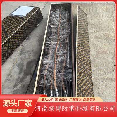 电力铁塔导体多短针雷电放散装置YB-LMD-L2000高压限流避雷针