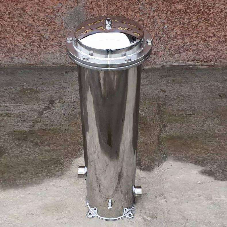 精密袋式过滤器柴油化工冷却水循环过滤罐不锈钢泥沙污水过滤器