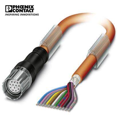 菲尼克斯塑封电缆插头K-12 - OE/5,0-E00/M23 F8-N2电气联接德国