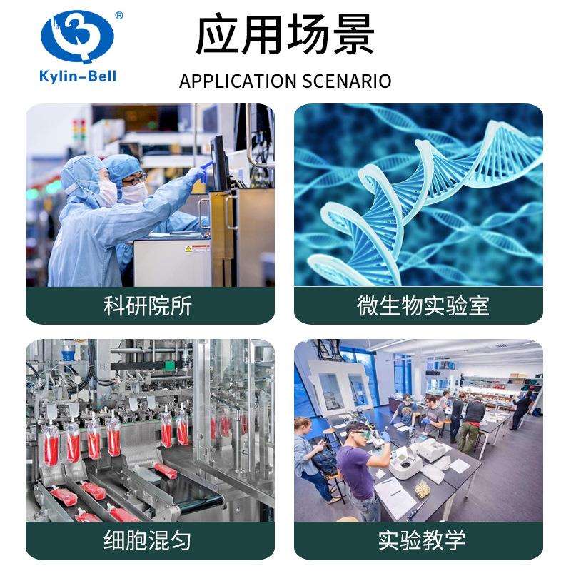 其林贝尔 多用途旋转摇床QB-206混合器实验室用旋转混匀仪振荡器