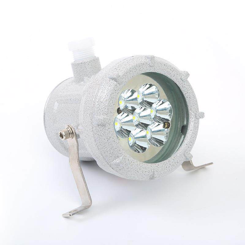 LED视孔灯5W20W防爆内视灯AC220v24v36V化学反应釜视镜灯三防灯