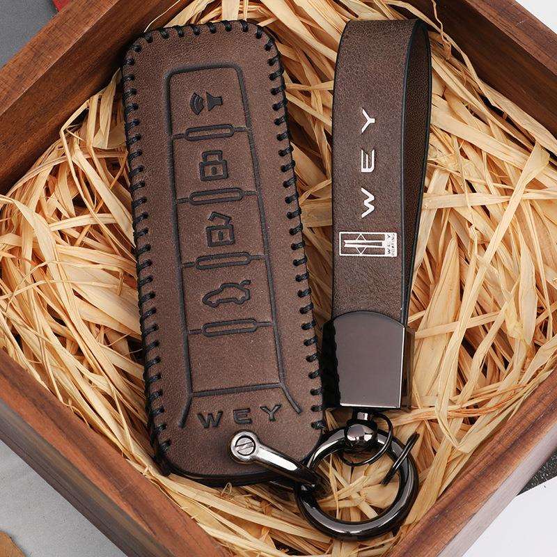 适用长城魏派车钥匙套vv7 vv5S坦克300 vv6 VV5玛奇朵wey钥匙壳扣