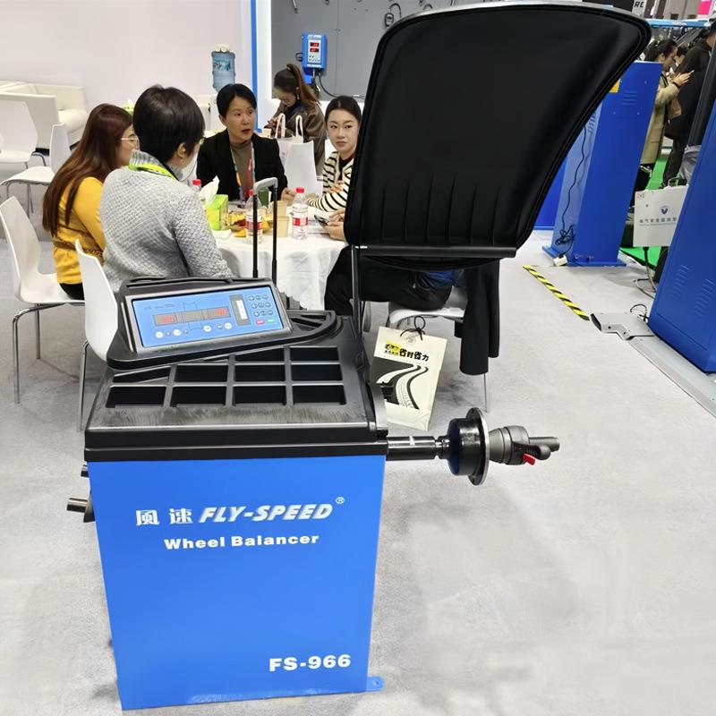 风速FS-966全自动汽车轮胎平衡机FS-966A FS-966B半自动动平衡机