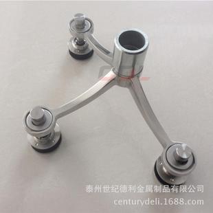 304不锈钢驳接爪厂家200型爪件三爪幕墙配件不锈钢玻璃爪