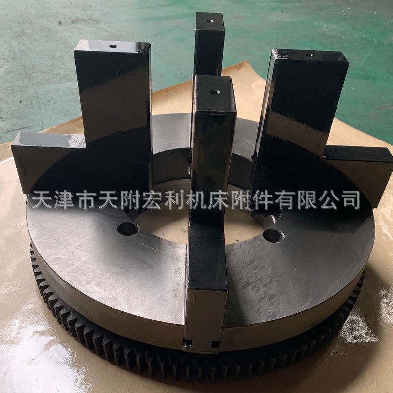 WPD电动卡盘定 做 激光切割电动切割四爪卡盘 焊接卡盘