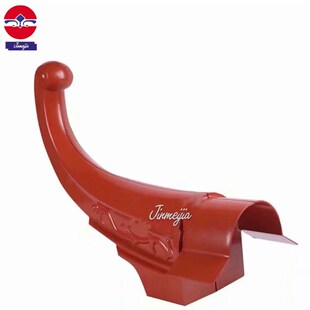 沈阳金美佳树脂瓦厂 象鼻翘角半径16cm*40cm 规格齐全 做工精美