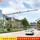 交通监控杆 八角道路热镀锌喷塑电警杆单悬臂式 L型立柱监控杆