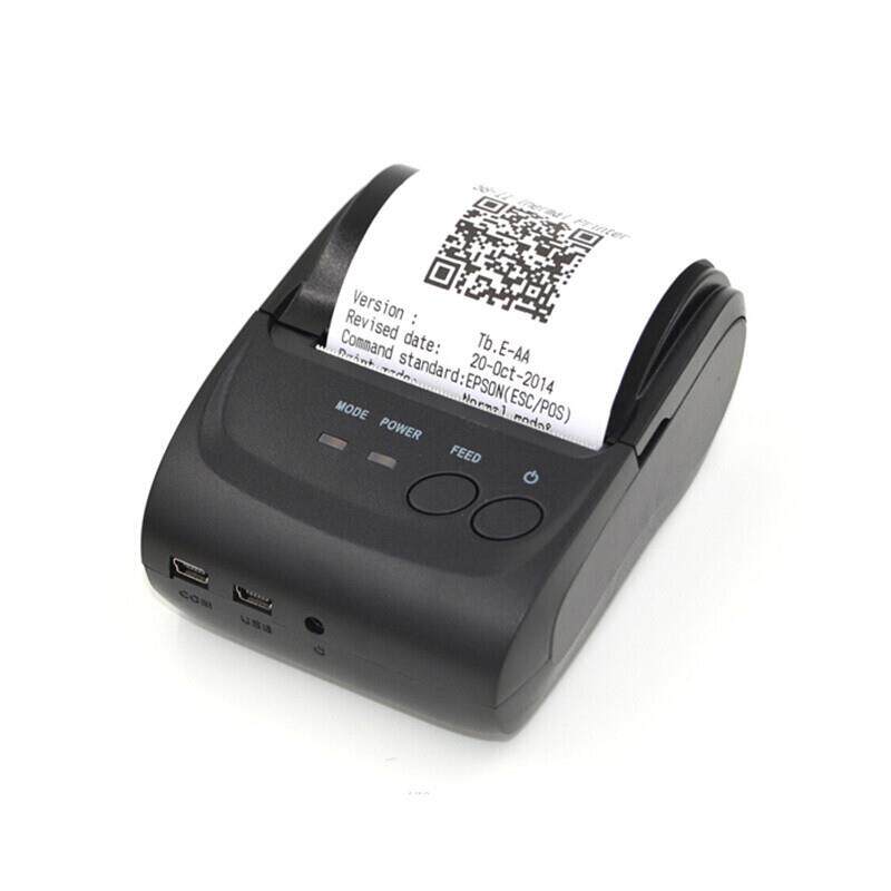 资江5802蓝牙热敏打印机小票据58mm便携式手持外卖美团百度无线打