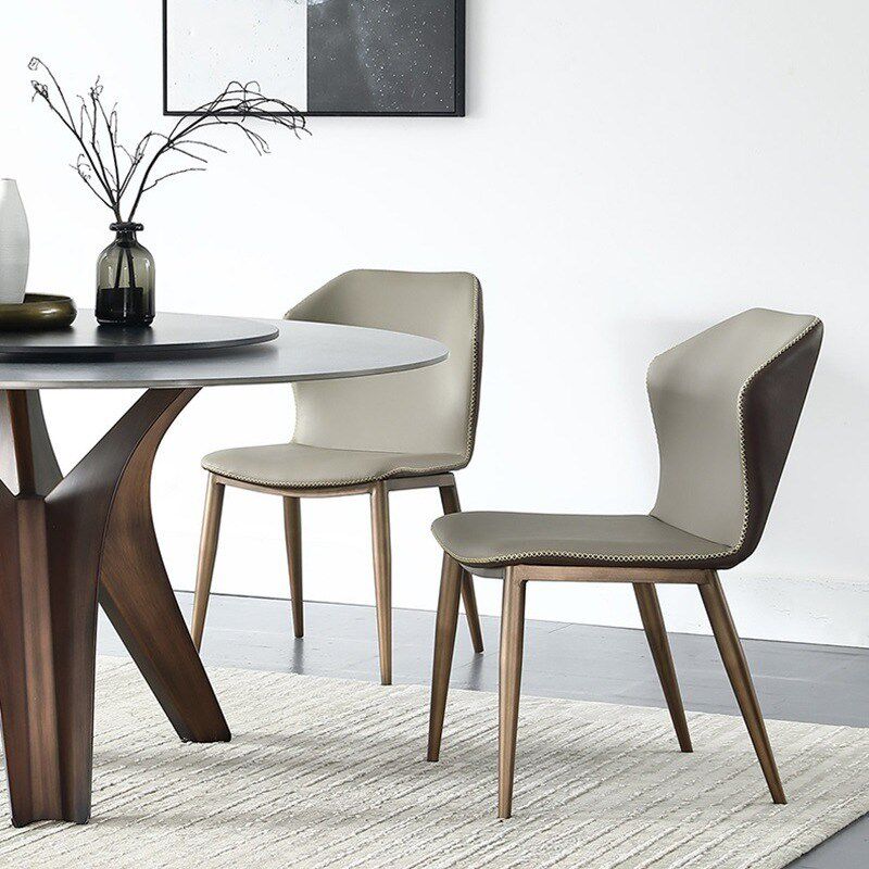 意大利设计师圆形岩板餐桌圆桌岩板圆餐桌带转盘圆桌子面转盘餐桌