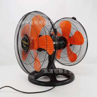 趴地双头360度摆头工业风扇工厂车间大风力覆盖范围广风量大耗能