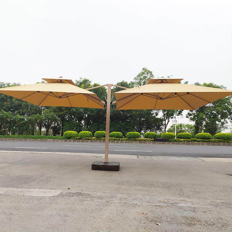 遮阳伞户外庭院伞罗马伞液压伞花园别墅商场太阳伞室外遮阳大雨伞