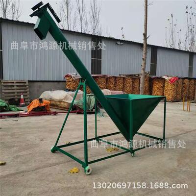 159管径螺旋提升机 移动式螺旋提升机 化工干粉输送机厂家