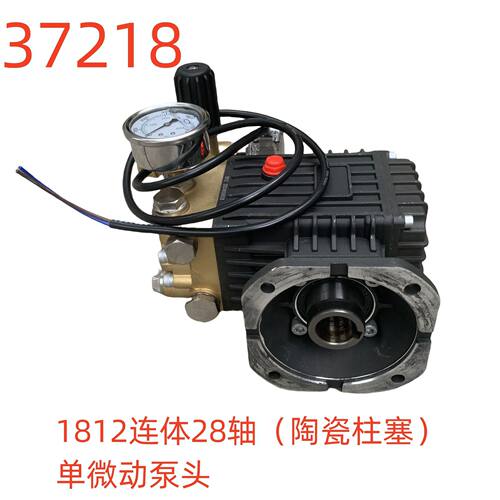 1812连体28轴（陶瓷柱塞）单微动泵头（相距9对角13）-37218号