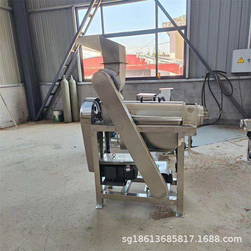 商用百香果葡萄榨汁机 大型螺旋压榨果汁机 枇杷刺梨去核榨汁机