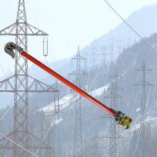 配电线路双头锁杆固定导线用绝缘锁杆架空线路双导线夹操作棒