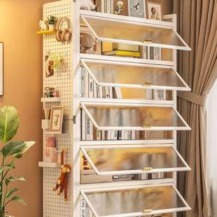 批量购买梧桐熊钢制书柜带门儿童书架一体靠墙防尘储物柜落地置物