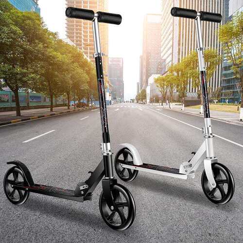 跨境电商成人滑板车脚踏板儿童滑板车可折叠升降scooter两轮车