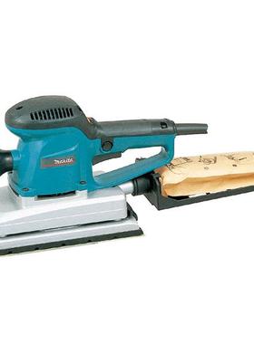 牧田BO4900V调速平板式砂光机砂纸机带集尘