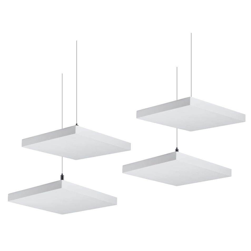 Acoustic Ceiling Panels 吸音天花板面板玻璃纤维吊顶板方形圆形