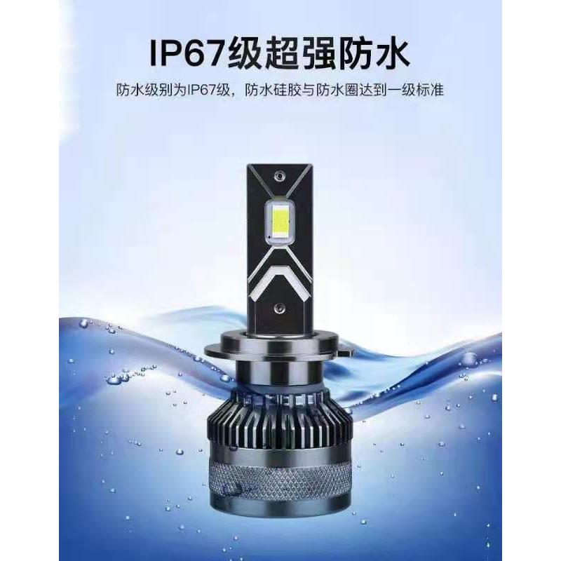 汽车货车led大灯泡12V24伏H1H7超亮聚光h4远近光一体改装强光白光