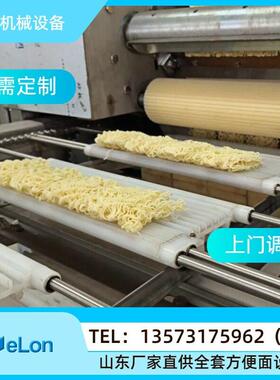 供应多型号果蔬面青稞面荞麦面非油炸方便面面块生产机器设备厂家