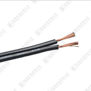 PVC无护套并排线|18AWG电器内部配电线SPT-1-18A黑印白节导线胜牌