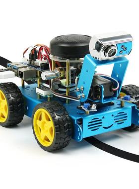 编程2Ghon树莓派Pyt套件encv智能小车导航C机器人视觉op4G8G其他