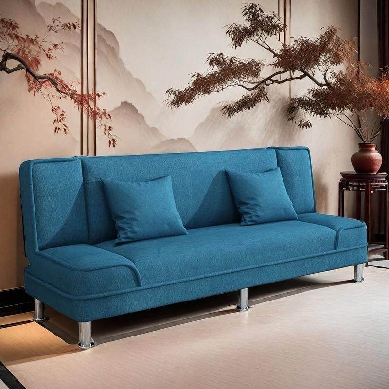 简易客厅可折叠两用小户型出租屋沙发出租房长条沙发凳简约便宜床