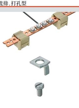 魏德米勒 NSCH 1M 汇流排 打孔型汇流排 0280200000