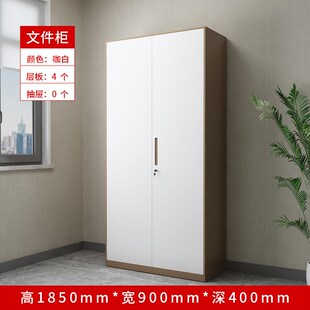 钢制铁皮文件柜办公室档案资料柜财务会计员工凭证带锁储物收纳柜