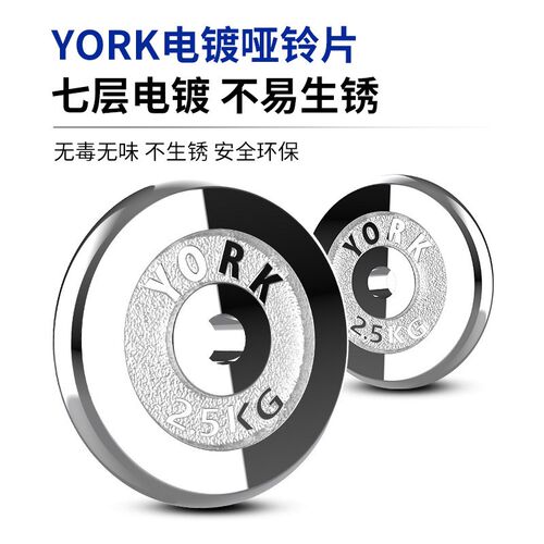 电镀哑铃纯铁实心男士家用健身锻炼器材一对20KG健身杠铃防滑