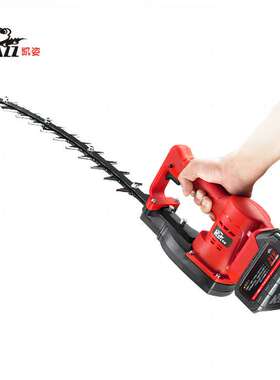 凯姿电动绿篱机 KZ365W锂电采茶机 21V充电式单手修剪机 800W