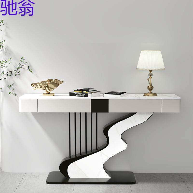 ve6轻奢岩板入户带抽屉玄关桌现代简约端景台走廊过道靠墙玄关柜,鲜花速递/花卉仿真/绿植园艺,割草机/草坪机,淘宝优惠券,粉丝福利购,淘宝优惠卷