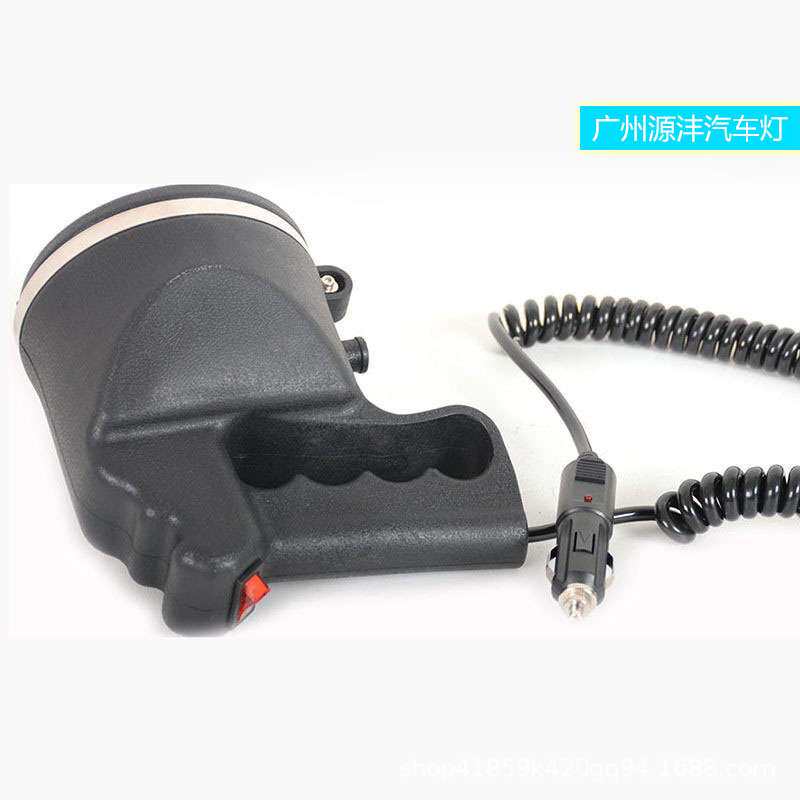 LED软皮手持灯9-32V30W野外搜索探照灯汽车道路维修远距离露营灯
